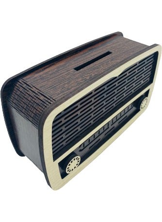MYK Hediye ve Sanat Atölyesi Myk Nostalgia Radio-looking Piggy Bank  - Image 1