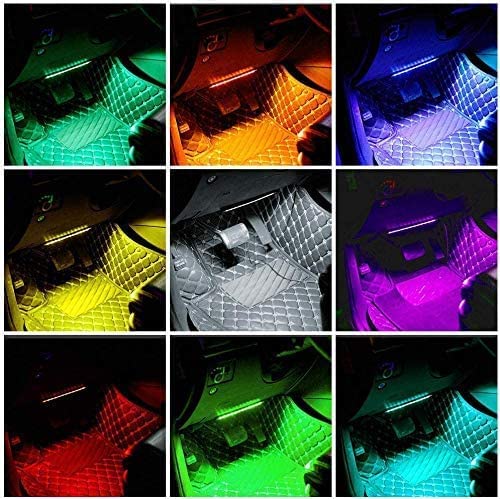 UBH ; Profession of Quality UBH Profession of Quality Ambient Light USB RGB Colorful Rhythm Foot Light with APP Voice Control for car - Image 3