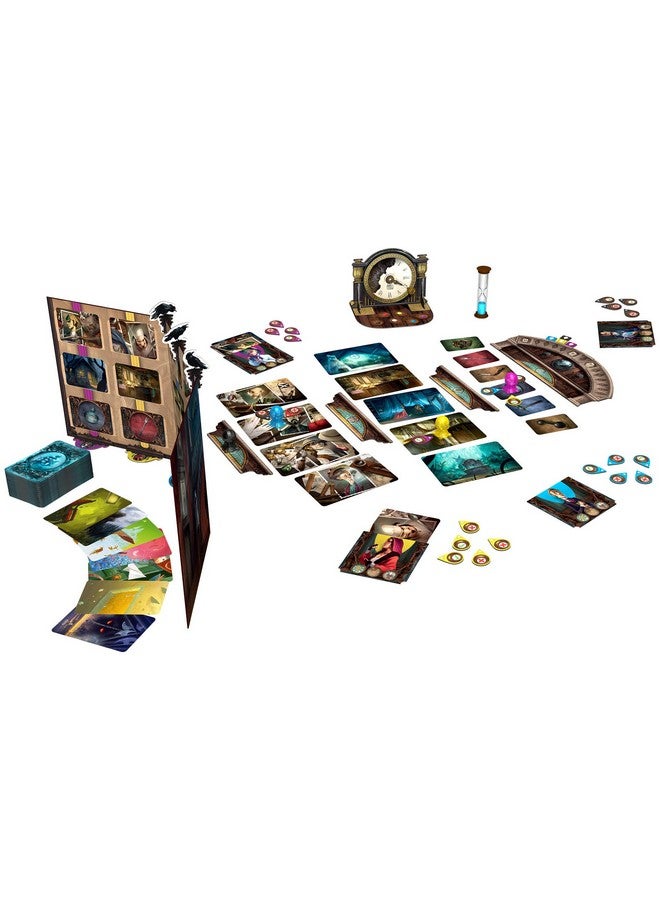 M Board Game (Base Game) - Enigmatic Cooperative Mystery Game With Ghostly Intrigue, Fun For Family Game Night, Ages 10+, 2-7 Players, 45 Minute Playtime, Made By Libellud