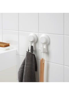 Zaboon Hook With Suction Cup, White  - Image 3