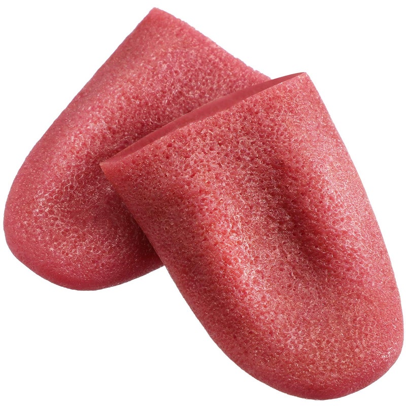 Sumind 2 Pieces Realistic Stretchy Fake Tongue Tricks Artificial Tongue Prop Horrible Halloween Gross Jokes Prank Tricks Stretchable Tongue Toys Horrific Magicians Props - Image 1