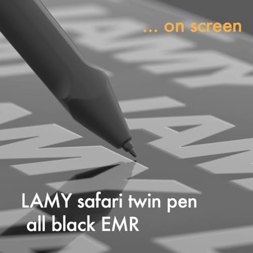 Lamy Safari Twin Pen All Black Emr - Pc/El - Image 4