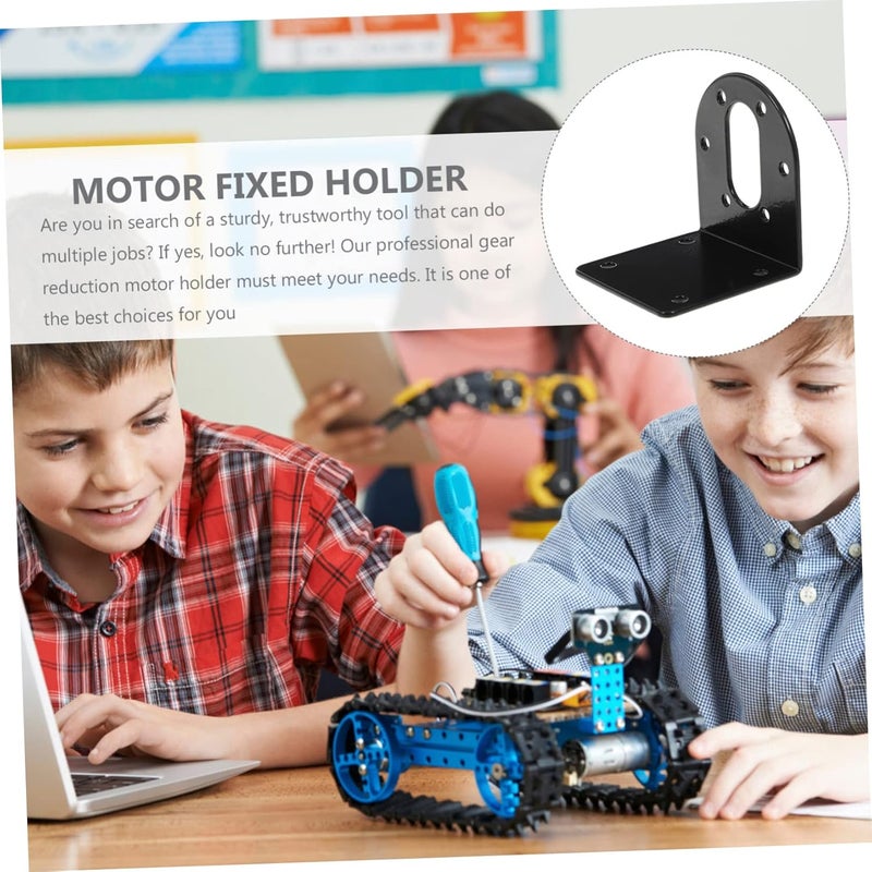 6-Piece DC Gear Motor Bracket Set Adjustable Micro Motor Mounting Base for L-Shape Holder for - Image 5