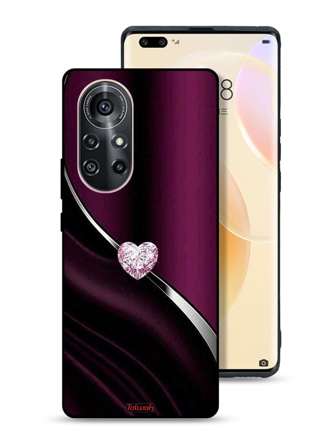Tolwak Huawei nova 8 Pro 4G Protective Case Cover Diamond Heart - Image 1