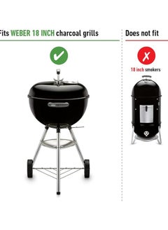 Weber Cooking Grate, 17.5 inches, Heavy Duty Plated Steel  - Image 3