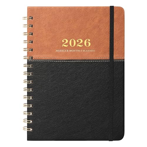 Lemome 2026 Planner - 2026 Planner Weekly and Monthly from January to December 2026, Calendar Planner with Inner Pocket, 6.1'' x 8.3'' - Image 1