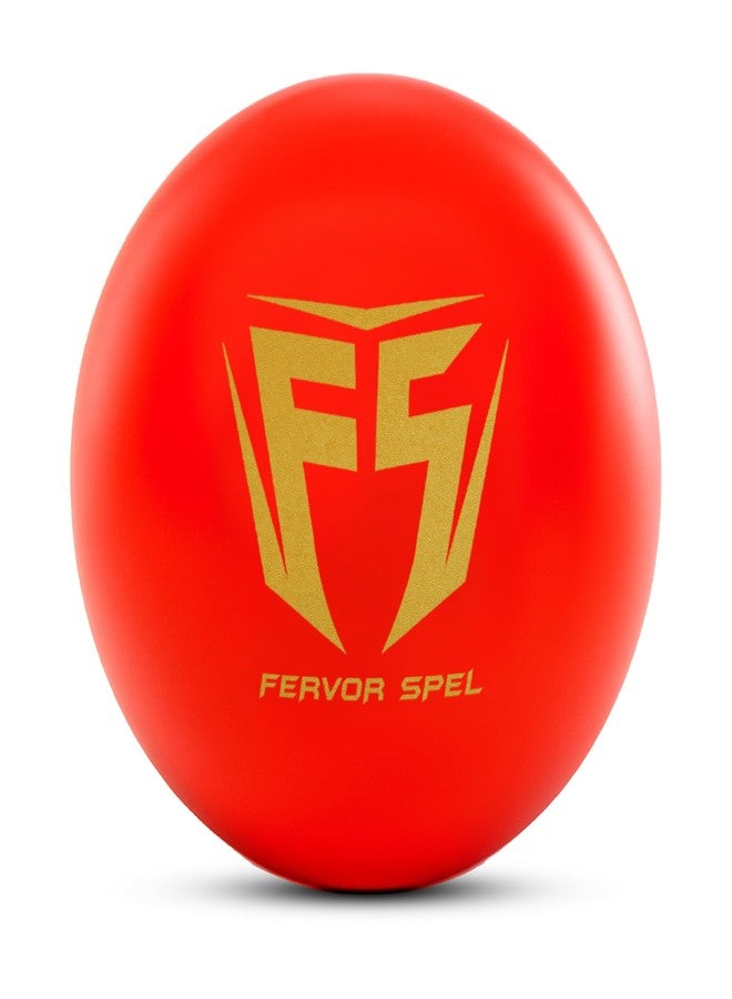 Fervor Spel® FS Non Toxic Plastic Multicolor Ball (Pack of 12 | 60gm Per Ball, Red) - Image 2