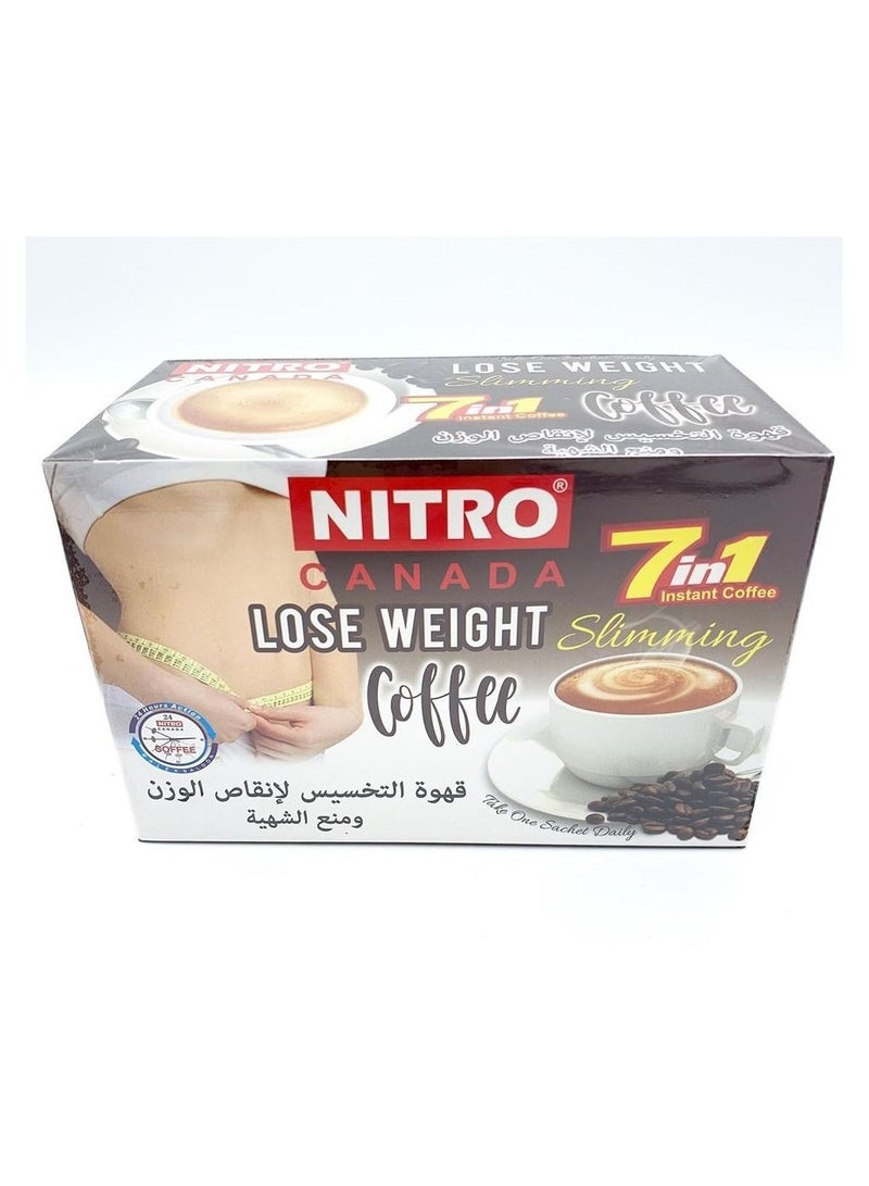 نيترو كندا 2 قطعة 7 في 1 قهوة التخسيس وفقدان الوزن 12 كيس7 - Image 2
