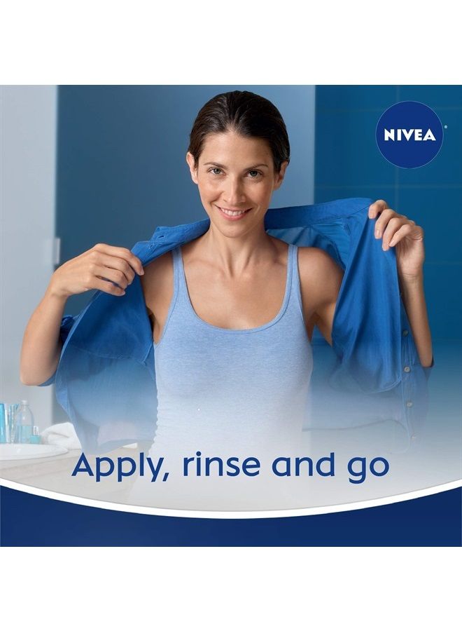 Nivea لوشن مغذي في الحمام، لوشن للجسم للبشرة الجافة، زجاجة سعة 13.5 أونصة سائلة - Image 3