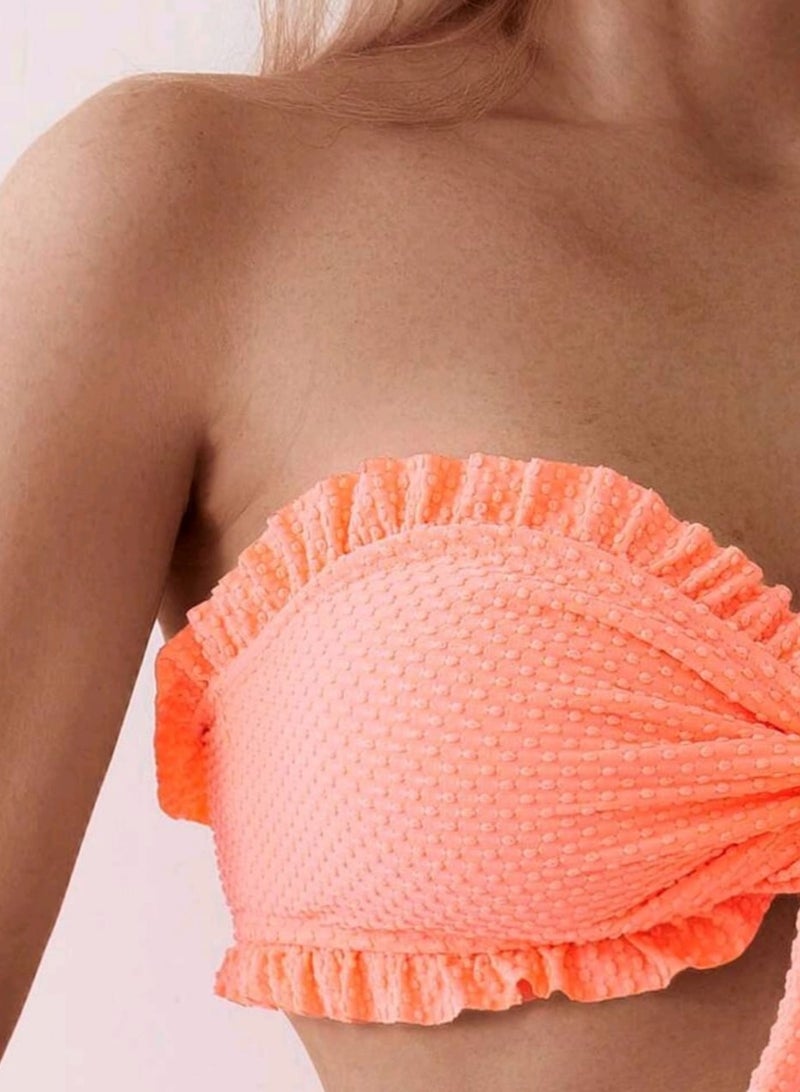 Shein Women's Solid Color  Bikini Set For Summer Beach SHEIN  - Image 3