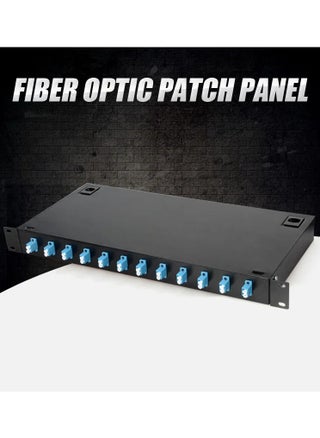 Fiber Optic Fixed Patch Panel 12 Port with 12 Dual Adapters Single Mode 19 Inch - pzsku/ZBA0028DA23DCAD25E189Z/45/_/1720672404/d75c5bc0-9815-44e8-b5c2-8275bba560ef