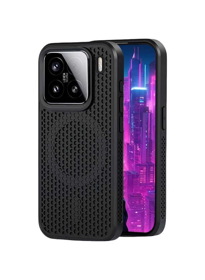 عام غطاء شاومي 15 المبرد مع حلقة مغناطيسية، شبكة خلية نحل لتبديد الحرارة، غطاء صلب رفيع مقاوم للصدمات من مادة PC. - Image 1