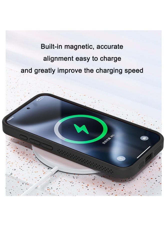 عام غطاء شاومي 15 المبرد مع حلقة مغناطيسية، شبكة خلية نحل لتبديد الحرارة، غطاء صلب رفيع مقاوم للصدمات من مادة PC. - Image 3