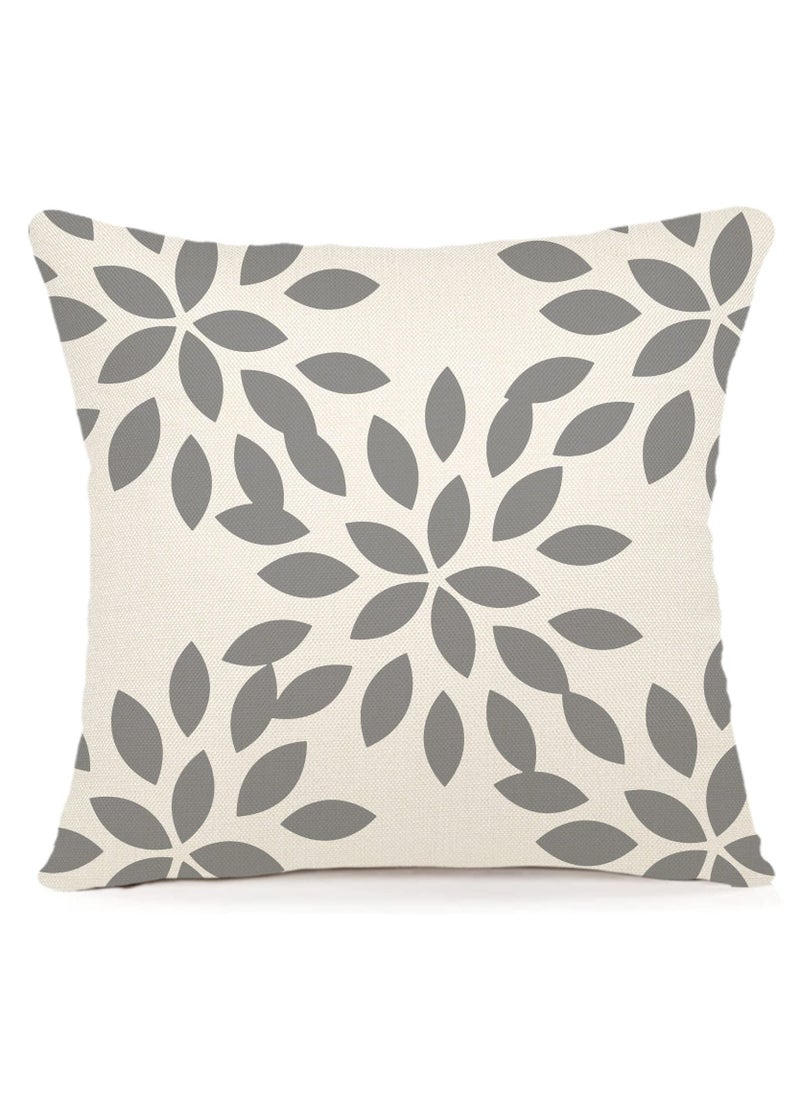 Bukela - Throw Pillow Cover, Fall Decor for Home, Modern Sofa Throw Pillow Cover, Decorative Outdoor Linen Fabric Pillow Case for Couch Bed Car 45x45cm Set of 4 - Image 1
