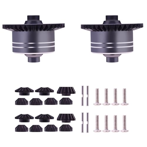 Mesimsple 2PCS 7075 Alum Differential Gear Kit for Tamiya XV02 TT02 TT02B Front Rear Diff RC Car Upgrade Parts - Image 1