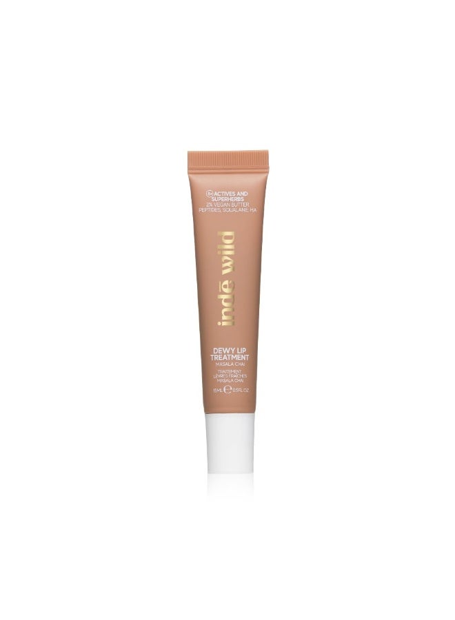 indē wild Dewy Lip Balm | Hydrating & Plumping | Lasts 8+ hours | Nude & Non-Sticky | With Natural Desi Ghee, Peptides, Hyaluronic Acid & Shea Butter | Korean Formulation - Image 1