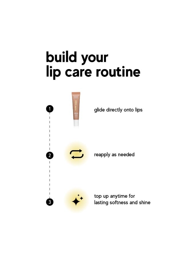indē wild Dewy Lip Balm | Hydrating & Plumping | Lasts 8+ hours | Nude & Non-Sticky | With Natural Desi Ghee, Peptides, Hyaluronic Acid & Shea Butter | Korean Formulation - Image 3