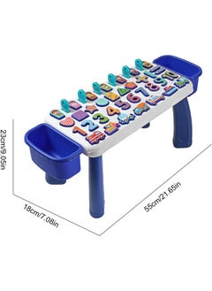 IndusBay IndusBay® Toddler Number Puzzle,Matching Counting Fishing Game - Montessori Toys Color Shape Sorter Counting Game Preschool Learning Activities Educational Toys  - Image 3