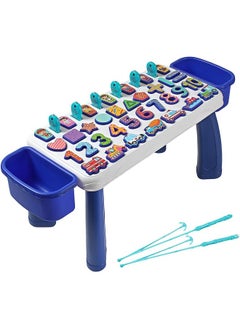 IndusBay IndusBay® Toddler Number Puzzle,Matching Counting Fishing Game - Montessori Toys Color Shape Sorter Counting Game Preschool Learning Activities Educational Toys  - Image 1