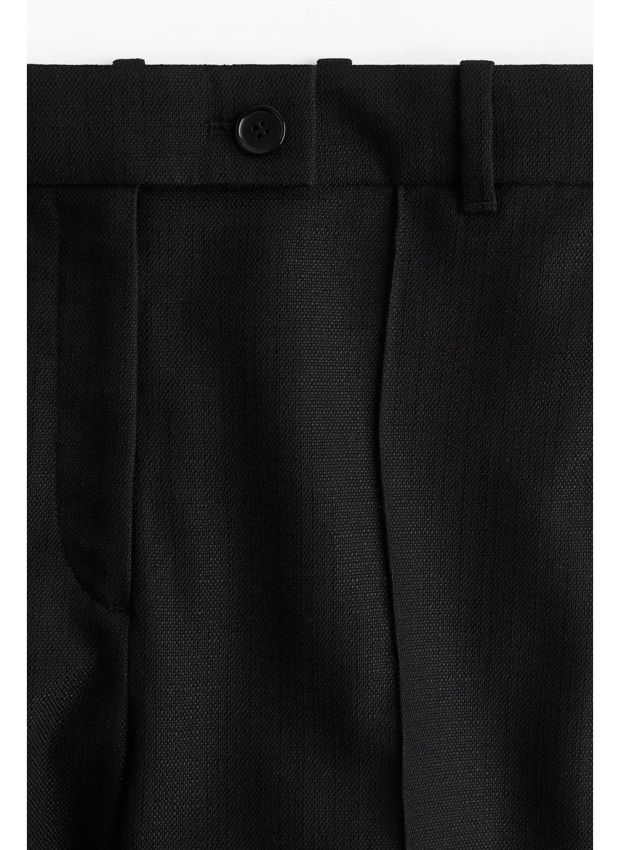 اتش اند ام Flared Crease-Leg Trousers