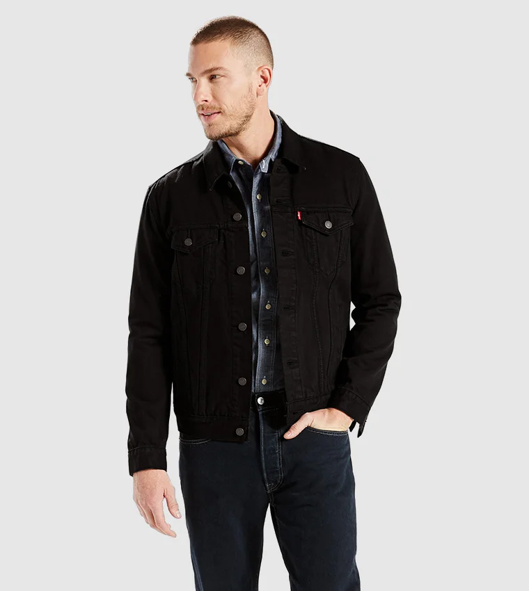 Levi's Soild Long Sleeves Trucker Jacket
