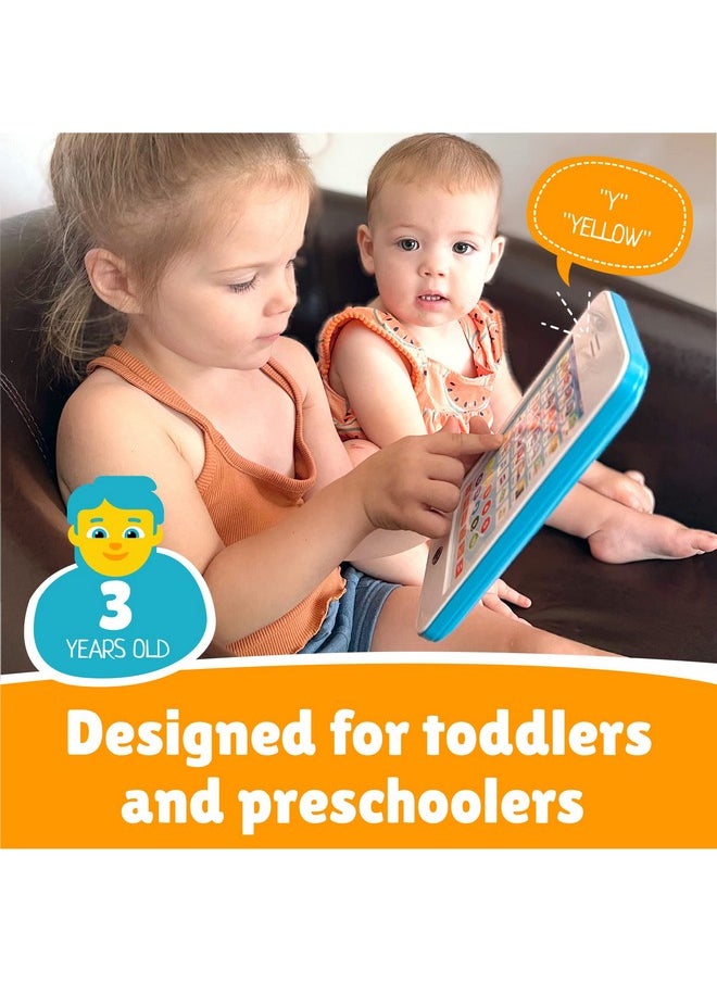 Boxiki kids Learning Pad Fun Phone with 6 Toddler Learning Games by Boxiki Kids | Touch and Learn Interactive Tablet for Number Learning, Learning ABCs, Spelling, 'Where Is?' Game, Melodies | Education  - Image 5