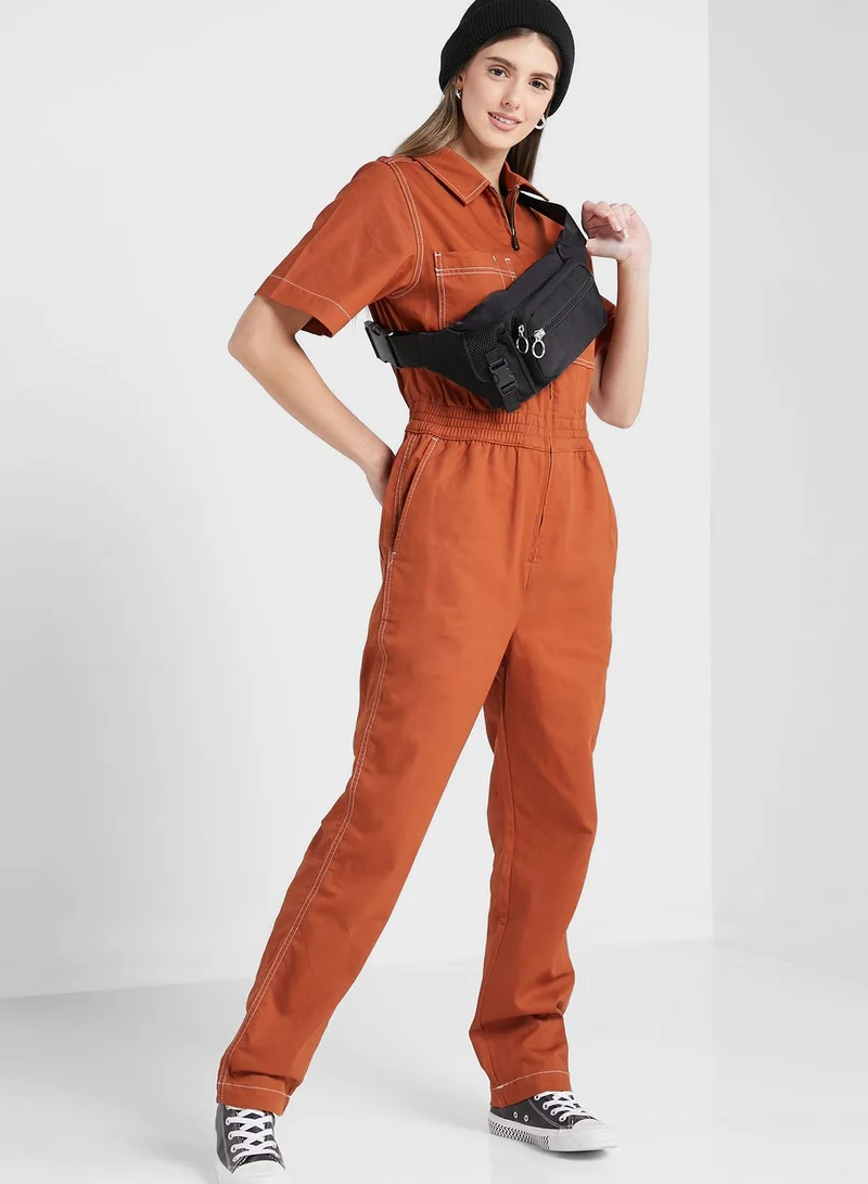 Dickies Florala Jumpsuit Dungaree