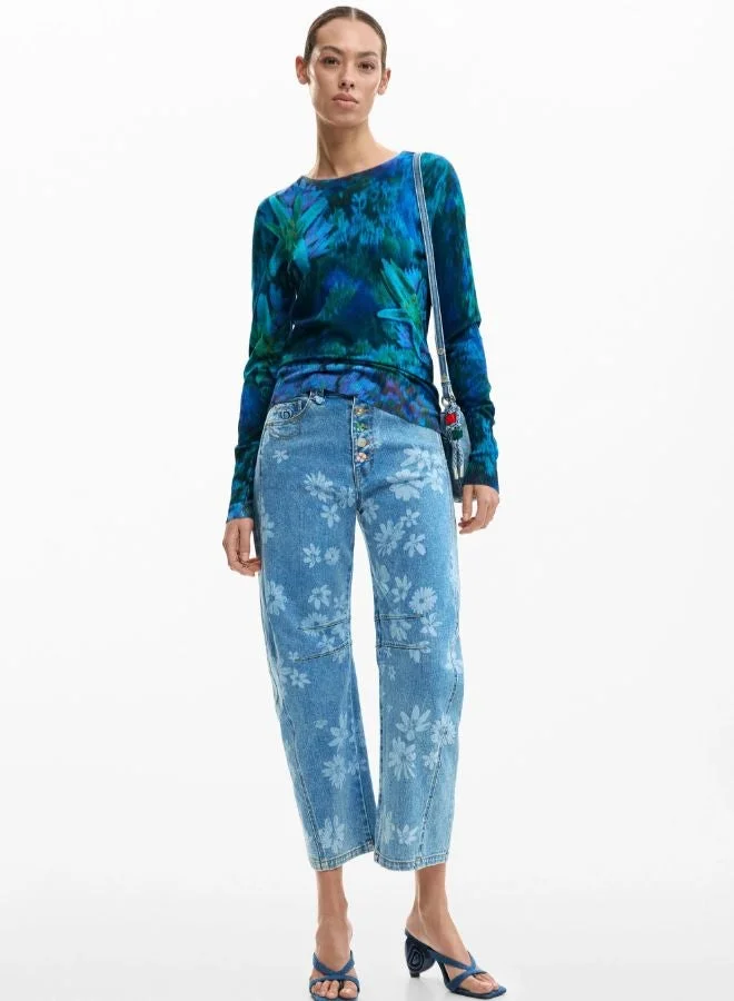 ديسيجوال سترة زهور الحديقة الفاخرة