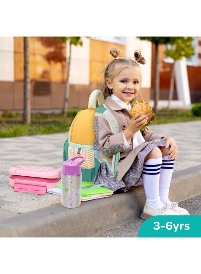 Moon Kids Preschool Backpack Ages 3–6, Fun 3D Bear Design, Lightweight and Waterproof, Soft Padded Shoulder Straps, Ideal for School, Lunch, Daycare, and Travel for Toddler Boys and Girls - Image 4