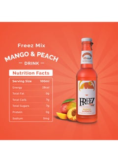 Freez Mango And Peach Mix Drink 275ml  - Image 4