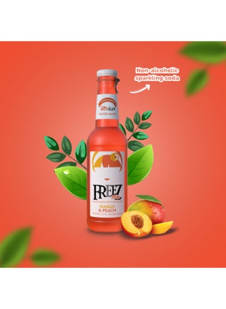 Mango and Peach Mix Carbonated Soft Drink - view 3