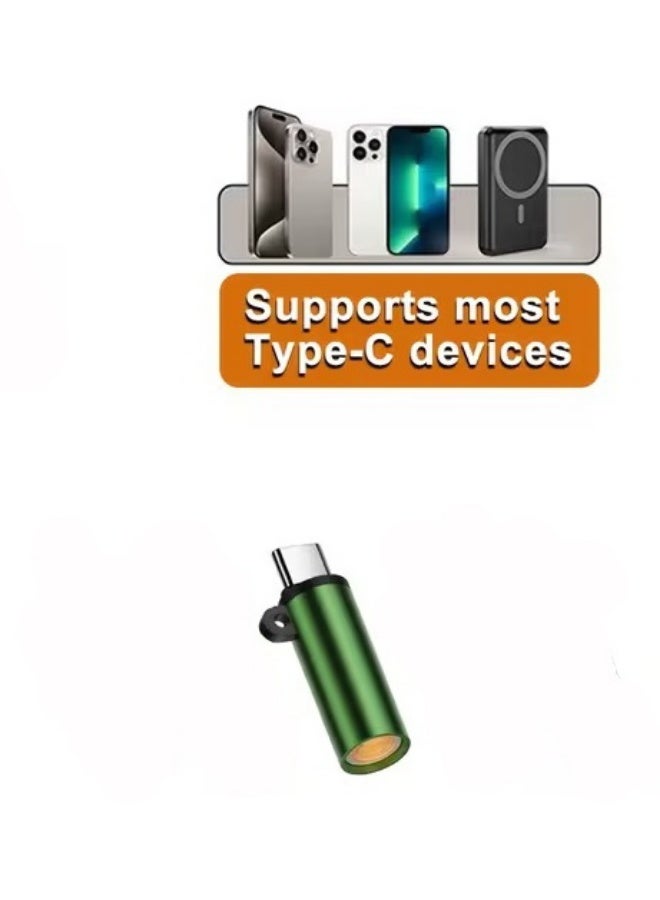 ولاعة كهربائية محمولة من النوع C، مزودة بمنفذ للهاتف المحمول، ولاعة جيب محمولة للاستخدام الخارجي بدون لهب - Image 1