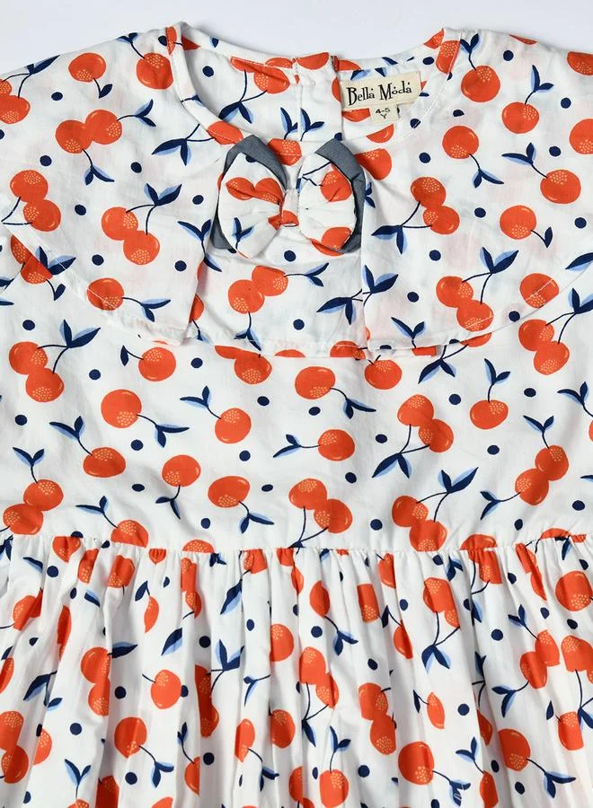 BELLA MODA Cherry Print Dress