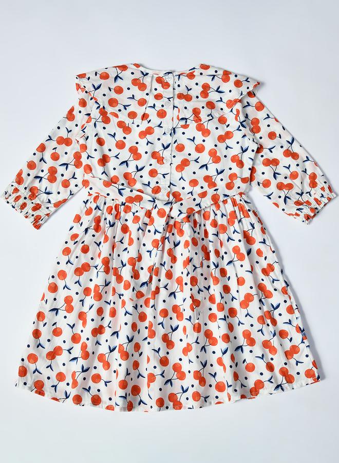 بيلا مودا فستان بطبعة الكرز - Image 2