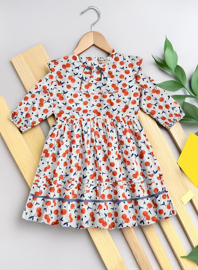 بيلا مودا فستان بطبعة الكرز - Image 1