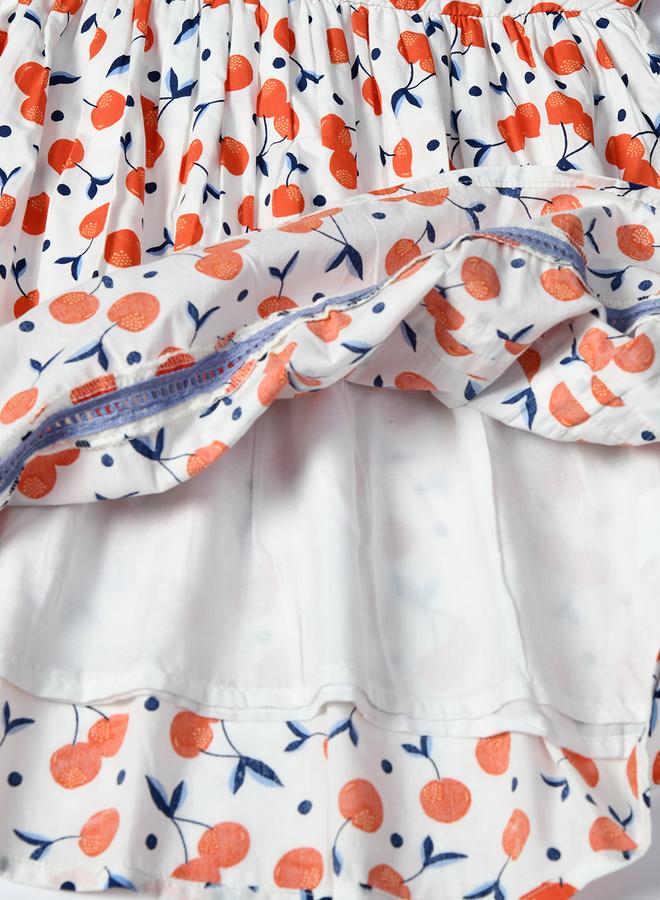 بيلا مودا فستان بطبعة الكرز - Image 5