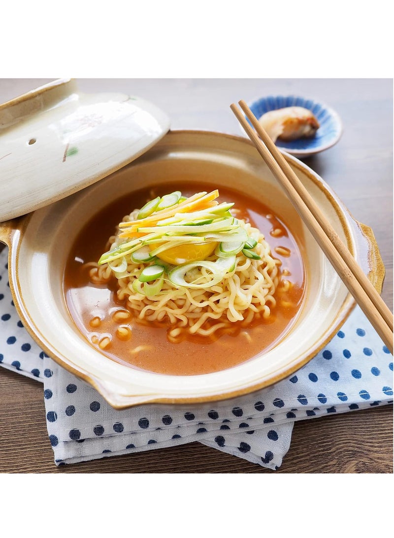 60 Pcs Reusable Bamboo Chopsticks - Natural Bamboo, 24cm Long Chopsticks for Sushi, Rice, Noodles - Chinese & Japanese Style - Image 3