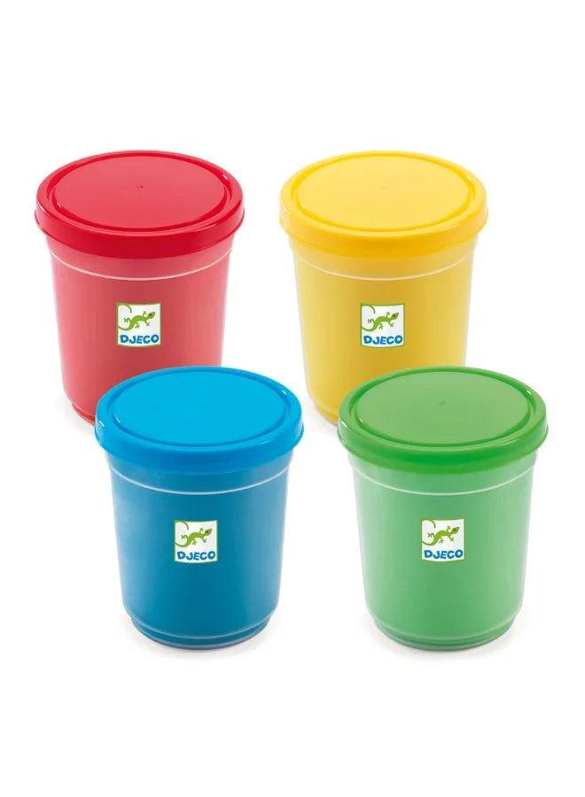 DJECO 4 Tubs Of Modelling Dough