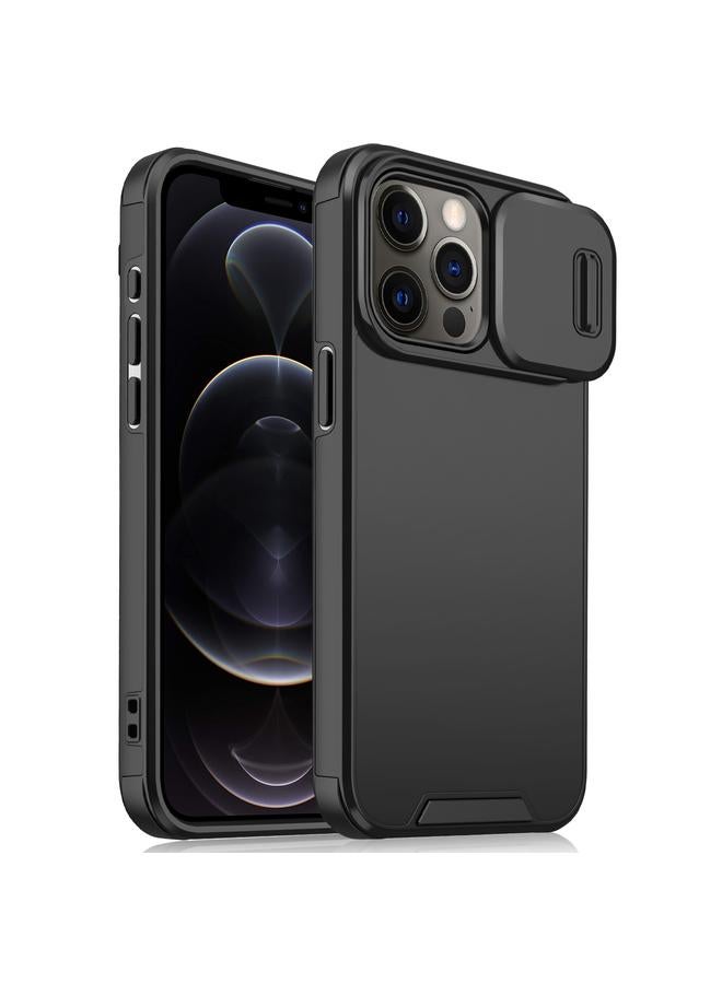 Zaboon Case For iPhone 12 Pro Max Sliding Camshield TPU + PC Phone Case - Image 1