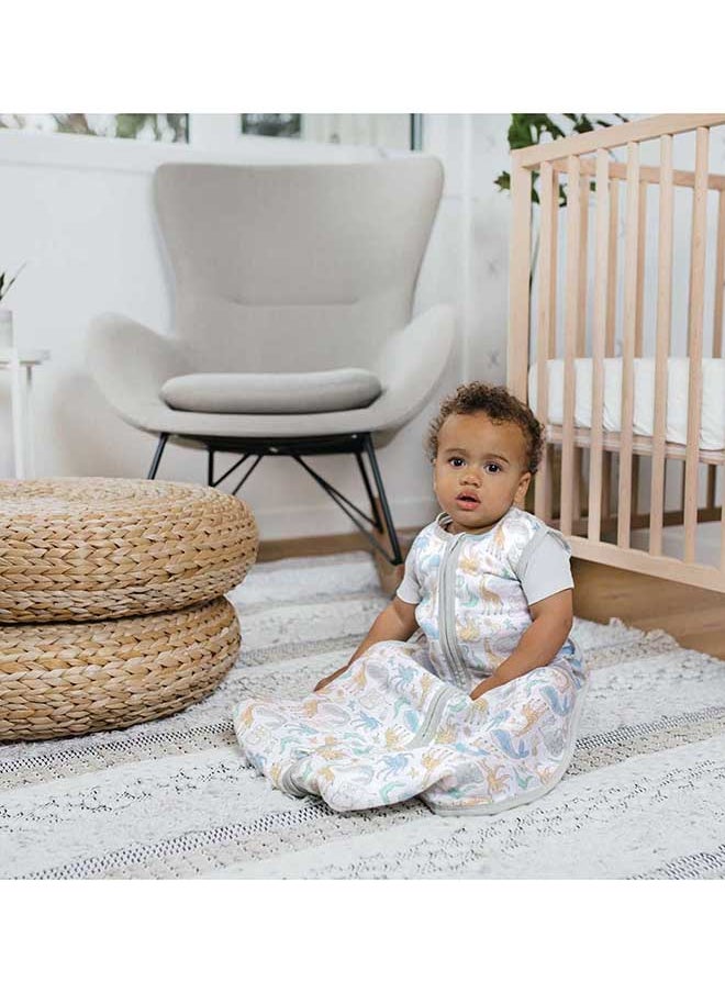 aden + anais - Essentials Cotton Muslin 1.0 Tog Light Sleeping Bag Natural History (0 - 6 Months ) - Image 1