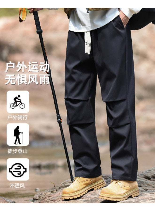 Baleno american Paratrooper Cargo Pants For Men - Outdoor Hiking Functional Wide-leg Casual Trousers - Image 1