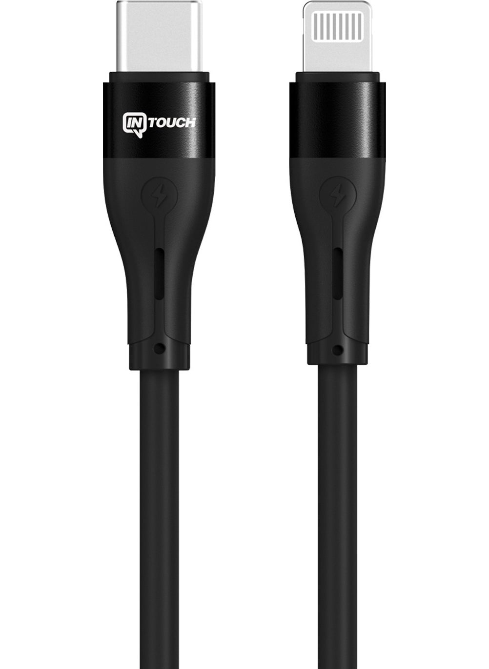 Intouch Fleet Type-C Lightning 65W PD Charging and Data Cable 1m 