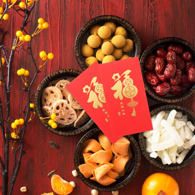 Red Chinese Envelopes 10pcs Creative Money Pouches for Weddings Year Celebrations - Image 5