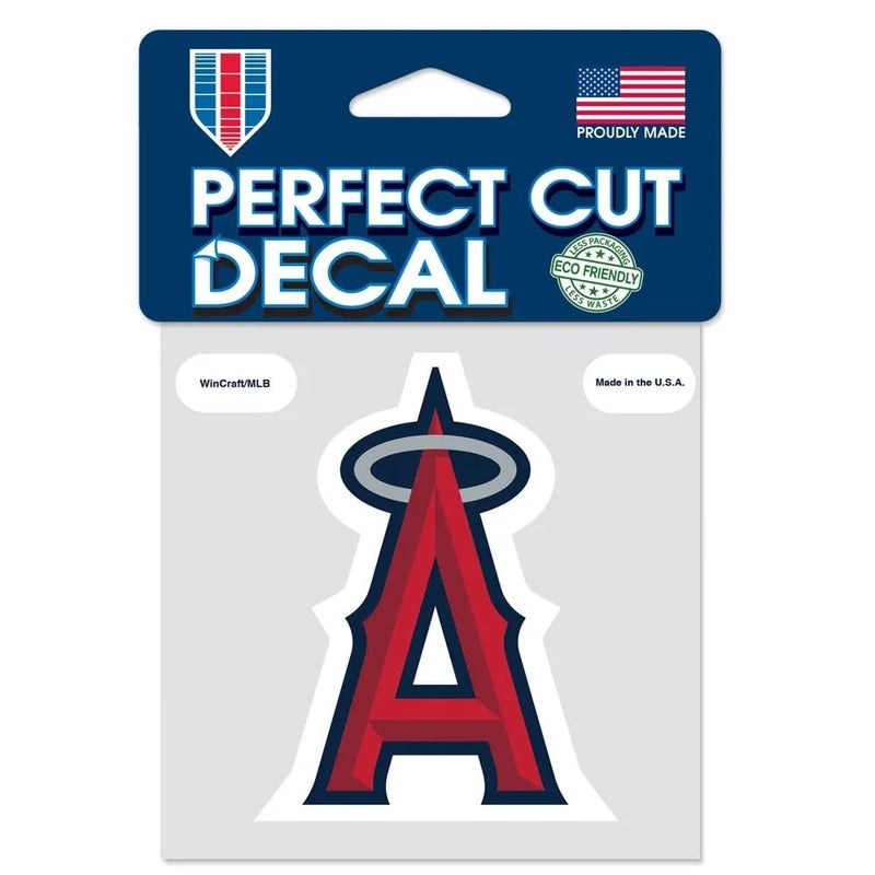 Wincraft MLB Angels Perfect Cut Color Decal, 4" x 4" - Image 5