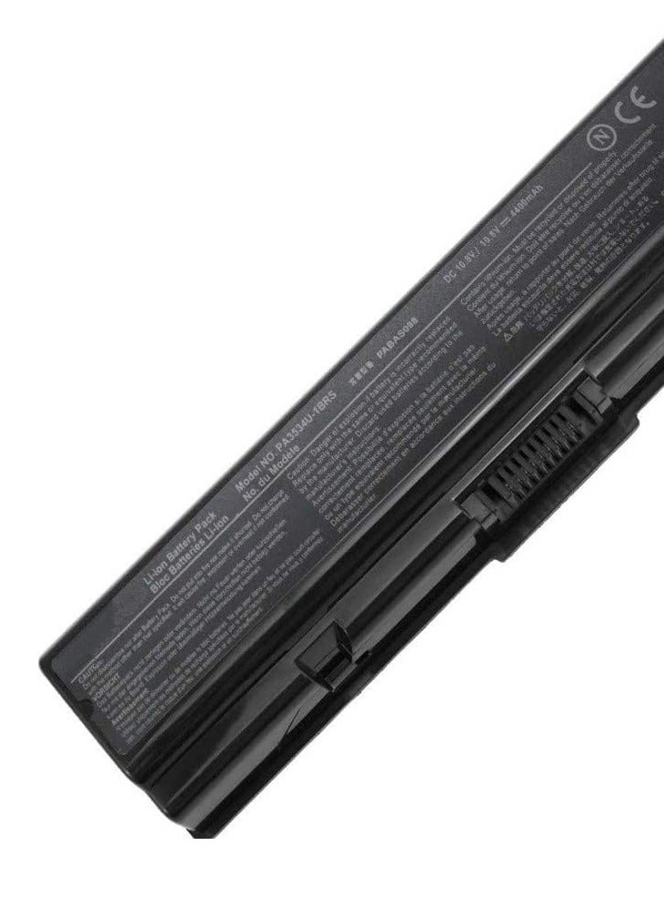 بطارية 10.8 فولت 4400 مللي أمبير PA3534U-1BRS PA3534U-1BAS متوافقة مع أجهزة Toshiba. Satellite A300 A305 M200 M205 PA3535U-1BAS PA3535U-1BRS - Image 3