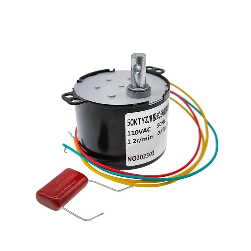 Permanent Magnet Synchronous Motor 6W Speed Reducer 110VAC 20rpm AC 110V 120V 127V - Image 3