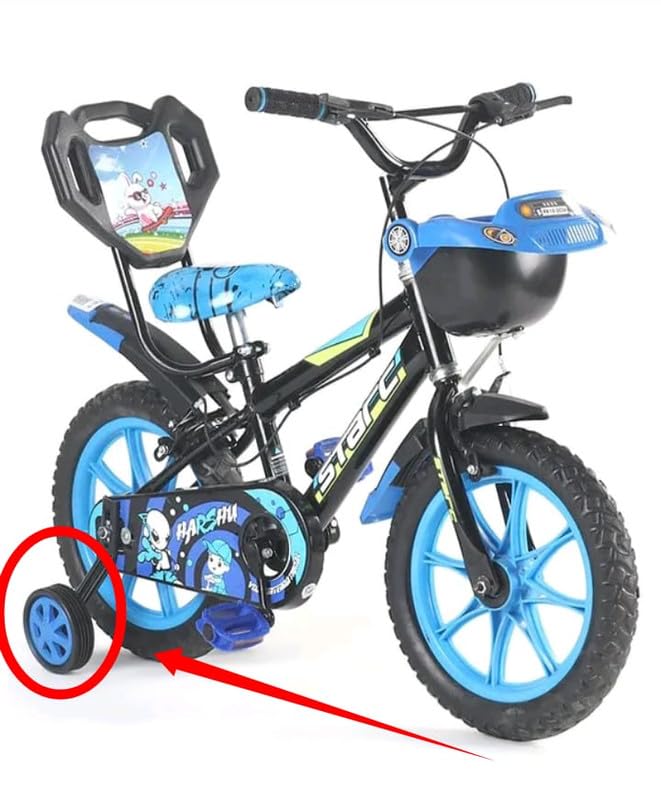 1 Pair Bike Training Wheels for 24inch 22inch 20inch 18inch 16Inch 14inch Training Wheels for Kids Bicycle