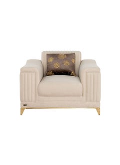 ROYAL FURNITURE Giselle Sofa Set 7 Seater Capability, 230x90x80 cm, white  - Image 5