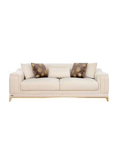 ROYAL FURNITURE Giselle Sofa Set 7 Seater Capability, 230x90x80 cm, white  - Image 3
