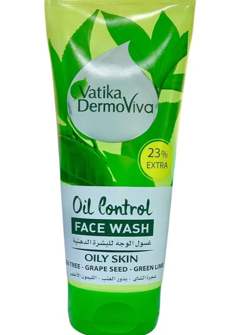 فاتيكا ديرموفيفا غسول الوجه  للتحكم في الزيوت للبشرة الدهنية 185 مل